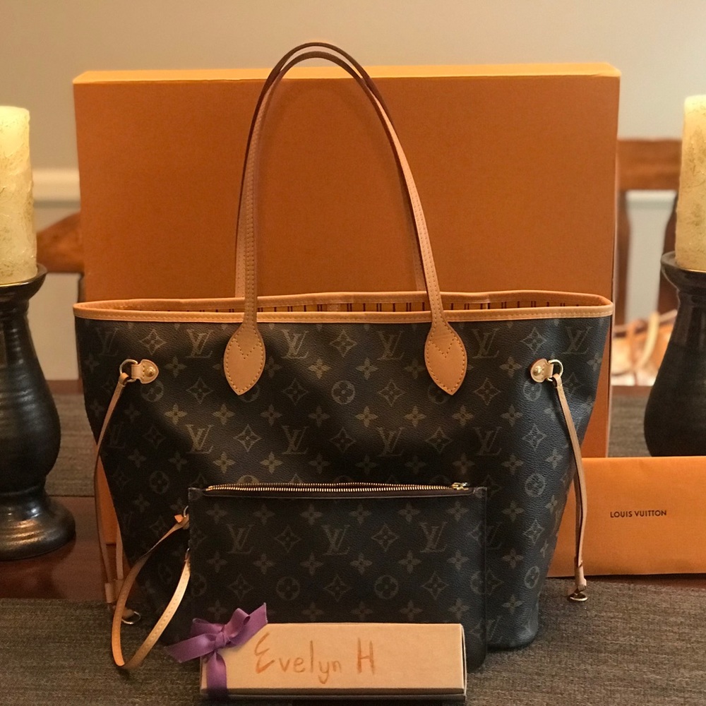 Neverfull mm mimosa/monogram SOLD